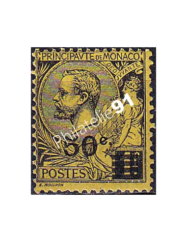 Monaco, n° 53 charnière, collection timbres Monaco