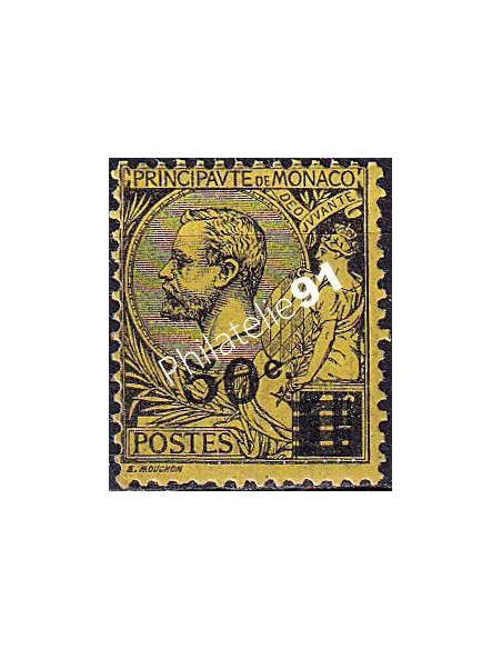 Monaco, n° 53 charnière, collection timbres Monaco