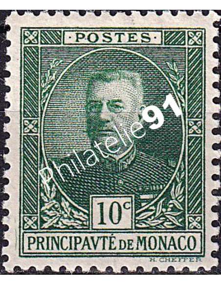 Monaco, n° 65a charnière, collection timbres Monaco