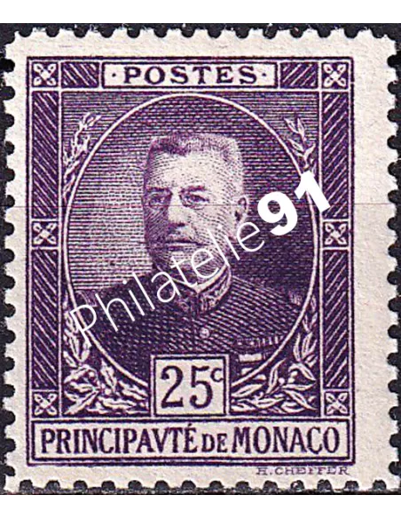 Monaco, n° 68b charnière, collection timbres Monaco