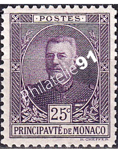 Monaco, n° 68c charnière, collection timbres Monaco