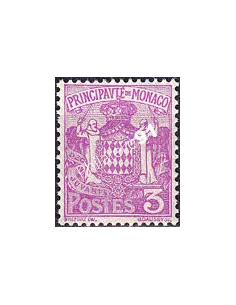 Monaco, n° 74A charnière, collection timbres Monaco