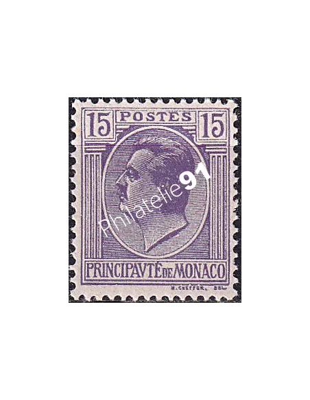 Monaco, n° 77A charnière, collection timbres Monaco