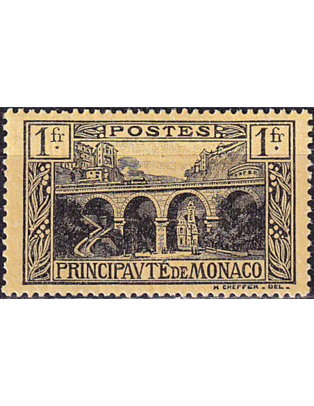 Monaco, n° 95 charnière, collection timbres Monaco