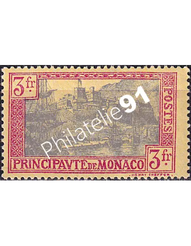 Monaco, n° 101 charnière, collection timbres Monaco
