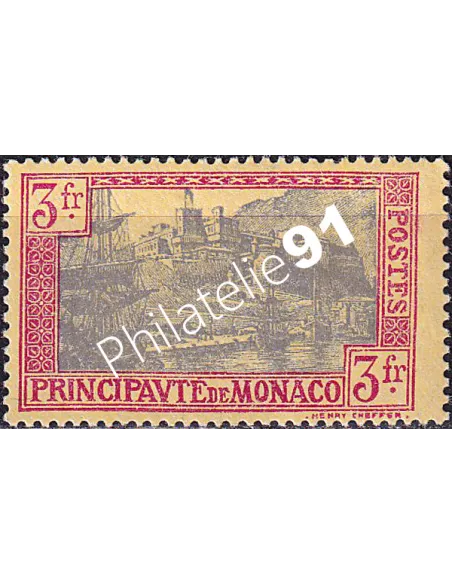 Monaco, n° 101 charnière, collection timbres Monaco