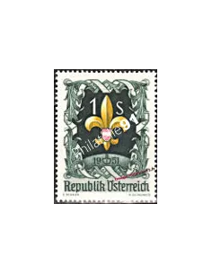 Timbre neuf d’Autriche n° 800 - Thématique scoutisme