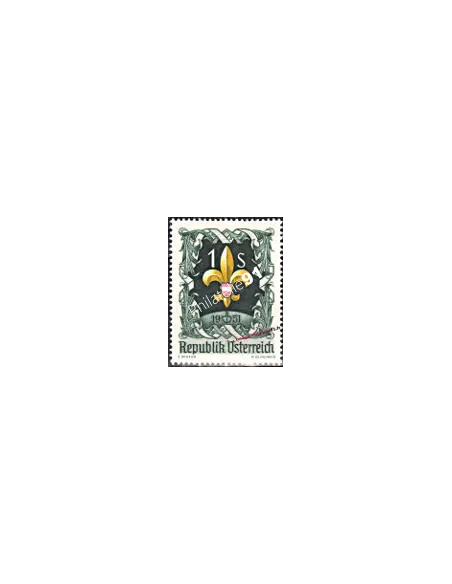 Timbre neuf d’Autriche n° 800 - Thématique scoutisme