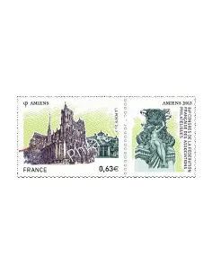 Timbre de France n° 4748. Amiens - 86e congrès de la Fédération Française des Associations Philatéliques.