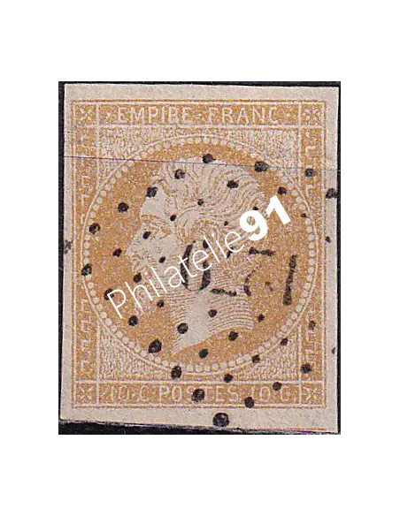 Timbre Classique n° 13A non dentelé oblitéré, timbres France