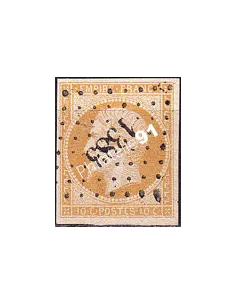 Timbre Classique n° 13A non dentelé oblitéré, timbres France