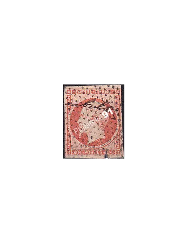 Timbre Classique n° 16a non dentelé oblitéré, timbres France