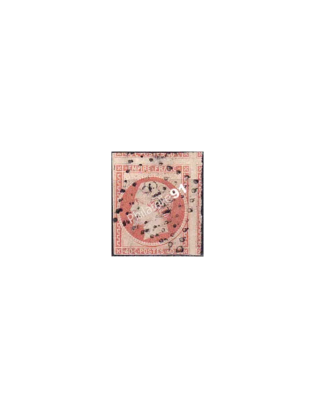 Timbre Classique n° 16j non dentelé oblitéré, timbres France