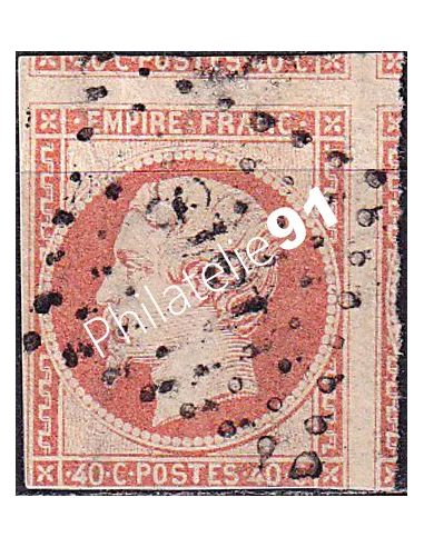 Timbre Classique n° 16j non dentelé oblitéré, timbres France