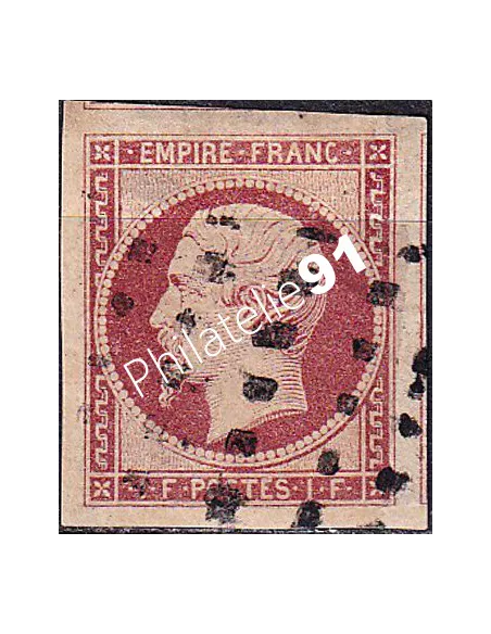Timbre Classique n° 18 non dentelé oblitéré, timbres France