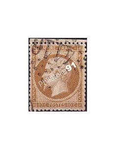 Timbre Classique n° 21b oblitéré, timbres France