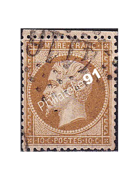 Timbre Classique n° 21b oblitéré, timbres France