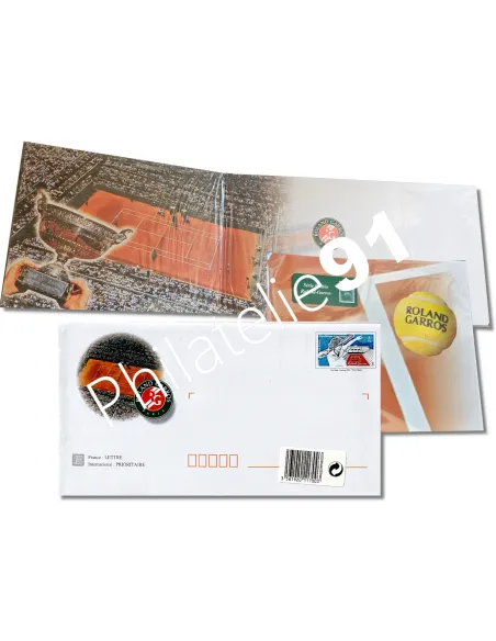 FRANCE - Enveloppe Roland Garros, Timbres France