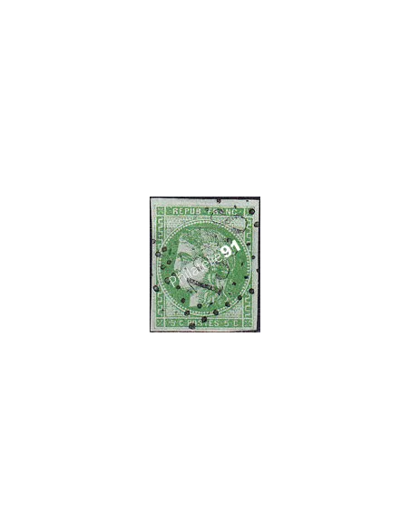 Timbre Classique n° 42Ba non dentelé oblitéré, timbres France
