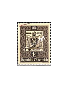 Timbre neuf d’Autriche n° 786 - thématique Timbre sur Timbre
