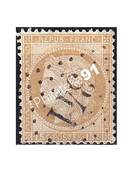 Timbre Classique n° 55 oblitéré, timbres France
