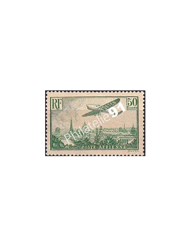 Timbre PA n° 14 charnière, collection timbres France