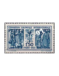 n° 274 charnière, collection timbres France