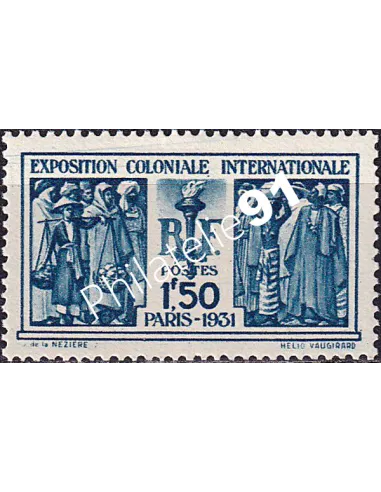 n° 274 charnière, collection timbres France