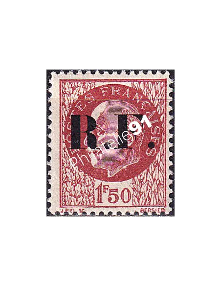 Timbre de la Libération de Chalons n° 1, Collection timbres France