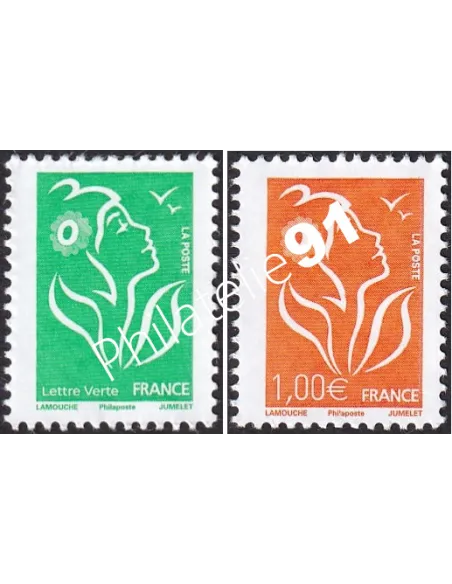 Timbres Marianne Lamouche Philaposte 2025, timbres de France