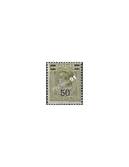 Monaco, n° 105 charnière, collection timbres Monaco