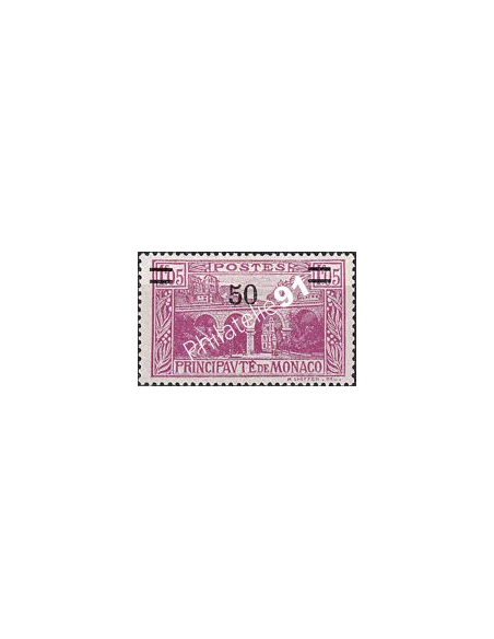 Monaco, n° 106 charnière, collection timbres Monaco
