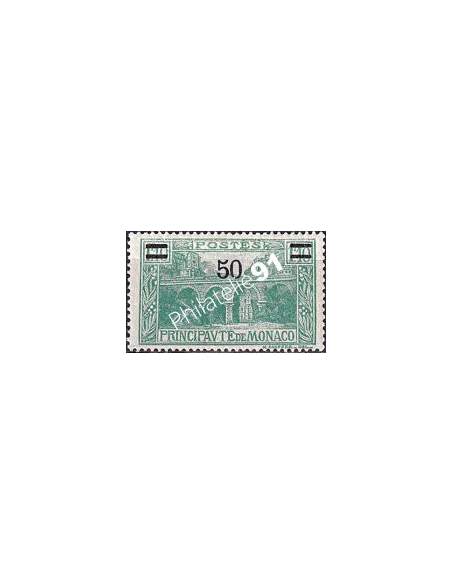 Monaco, n° 107 charnière, collection timbres Monaco