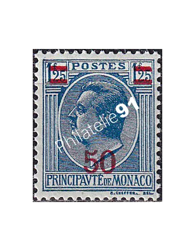 Monaco, n° 108 charnière, collection timbres Monaco