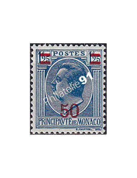 Monaco, n° 108 charnière, collection timbres Monaco