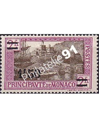 Monaco, n° 110 charnière, collection timbres Monaco
