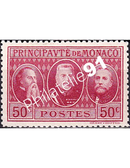 Monaco, n° 111 neuf, collection timbres Monaco