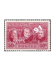 Monaco, n° 111a charnière, collection timbres Monaco