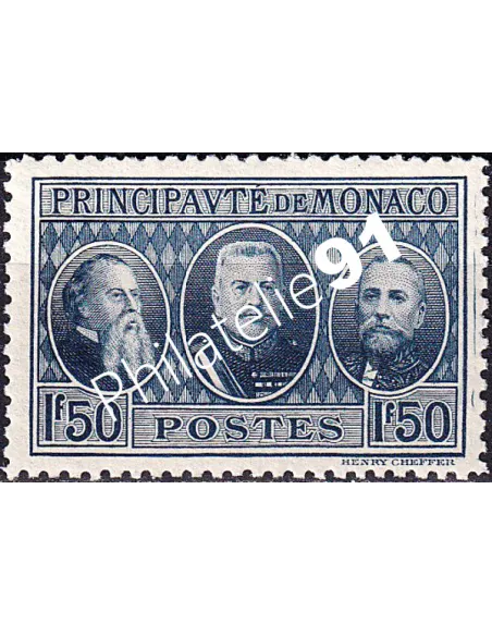 Monaco, n° 112 charnière, collection timbres Monaco