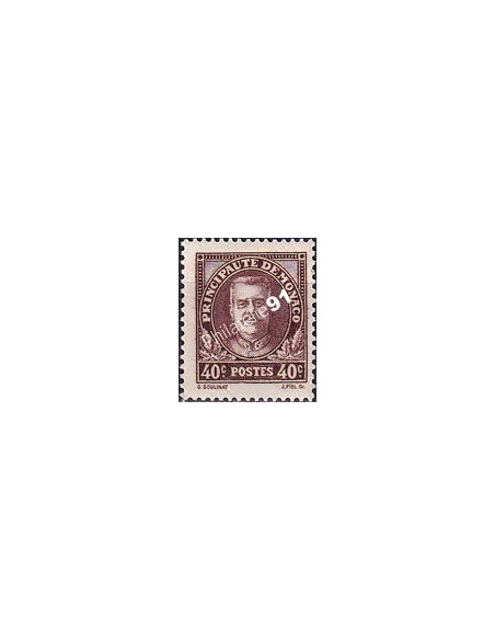 Monaco, n° 115 charnière, collection timbres Monaco