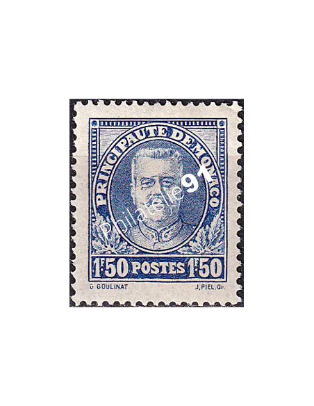 Monaco, n° 118 charnière, collection timbres Monaco