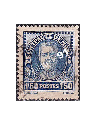 Monaco, n° 118 oblitéré, collection timbres Monaco