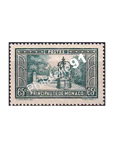 Monaco, n° 124 charnière, collection timbres Monaco