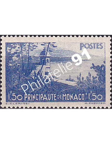 Monaco, n° 137 charnière, collection timbres Monaco