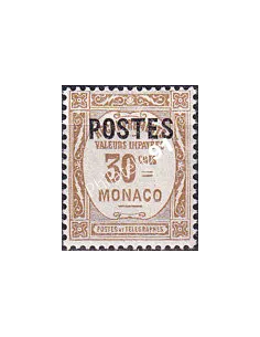 Monaco, n° 145 charnière, collection timbres Monaco