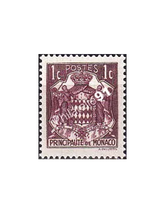 Monaco, n° 154 neuf, collection timbres Monaco