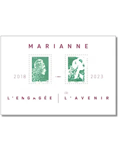 Bloc 158, Marianne, timbres de France 2024