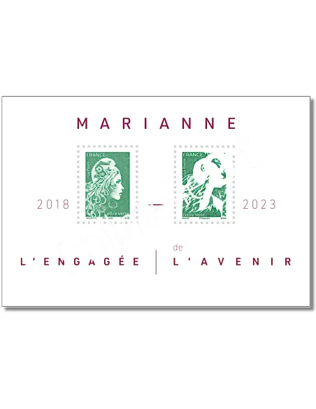 Bloc 158, Marianne, timbres de France 2024