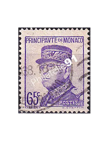 Monaco, n° 160 oblitéré, collection timbres Monaco