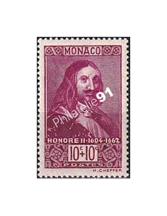 Monaco, n° 186 charnière, collection timbres Monaco